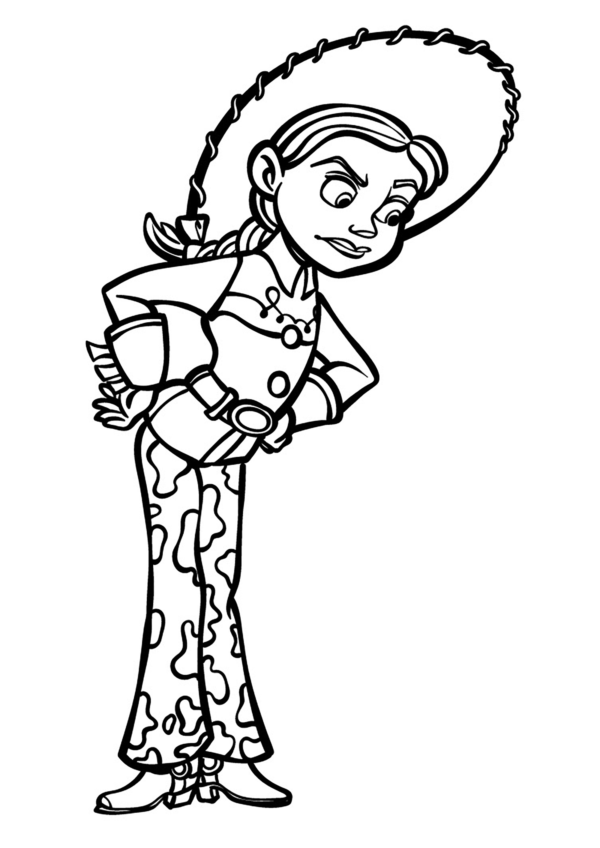 Toy Story coloring page to download for free