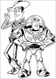 Woody and Buzz Lightyear