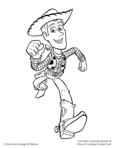 Woody running