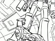 Transformers Coloring Pages for Kids