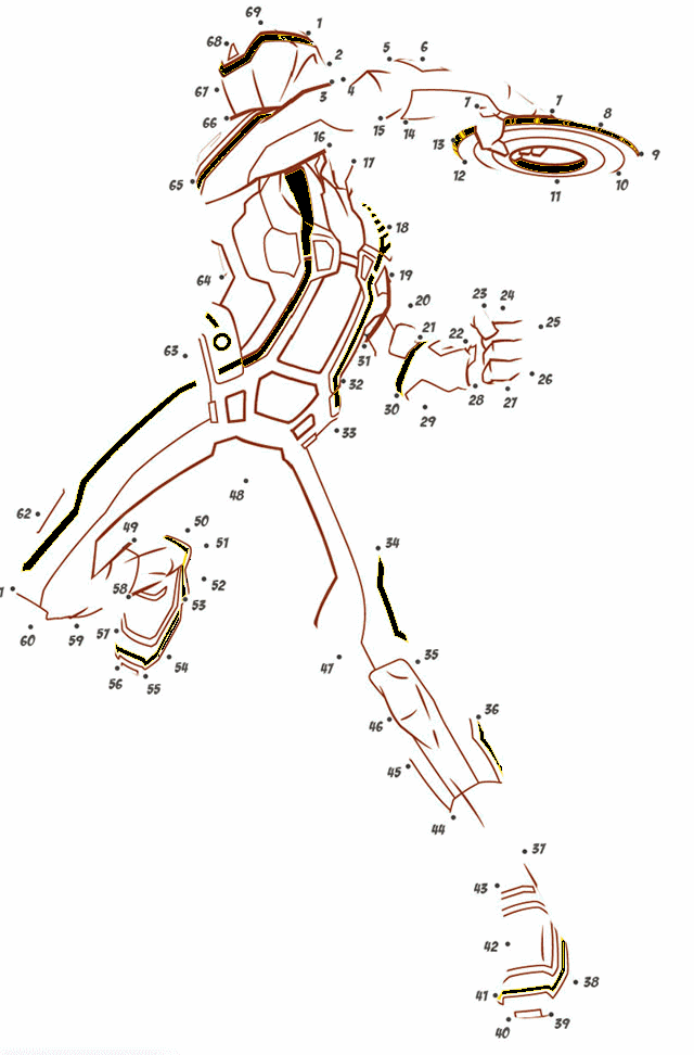 Tron coloring pages to download