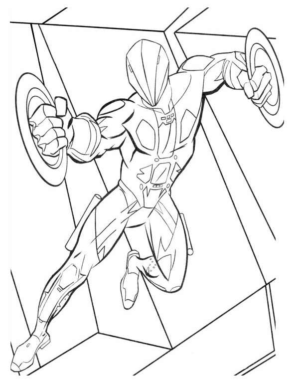 Drawing of Tron to print