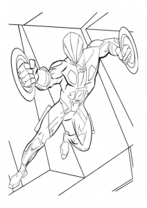 Tron coloring pages for kids