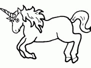 Unicorns Coloring Pages for Kids