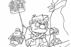 Printable Up coloring sheets for Kids