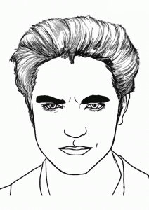 Coloring page vampires to download for free