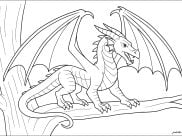 Printable Wings Of Fire coloring sheets for Kids