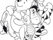 Winnie The Pooh Coloring Pages for Kids