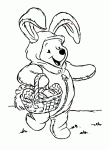 Winnie the Pooh coloring pages to print for kids