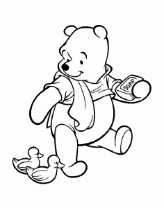 Coloring page winnie the pooh to download for free
