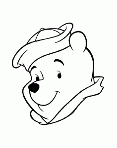 Coloring page winnie the pooh free to color for children