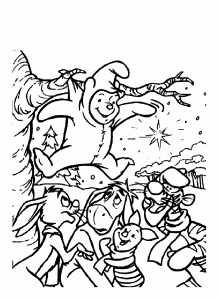 Winnie the Pooh coloring pages to print