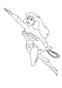 Wonder Woman Free Printable Coloring Pages For Kids