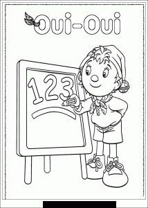 Coloring page yes yes to color for children