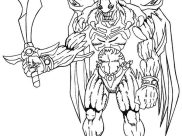 Yu Gi Oh Coloring Pages for Kids