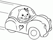 Zhu Zhu Pets Coloring Pages for Kids