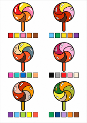 Circular lollipop をぬった 匿名 さんの作品