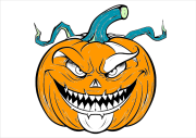 Werk von Anonym nach Really scary pumpkin