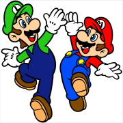 Werk von Anonym nach Luigi and Mario