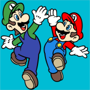 Werk von Anonym nach Luigi and Mario