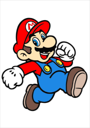 Werk von Anonym nach Mario is running