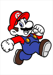 Werk von Anonym nach Mario is running