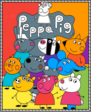 匿名 根据《Peppa Pig and friends》创作