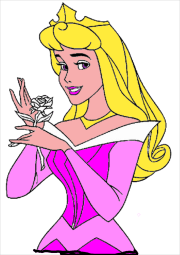 Werk von Anonym nach Sleeping Beauty coloring page to print for free