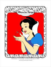 Werk von Anonym nach coloring-page-snow-white-for-children