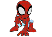 匿名 根据《Spidey ready for action》创作