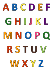 Werk von Anonym nach coloring-page-alphabet-for-kids