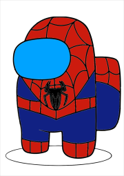 匿名 根据《Character dressed as Spider-Man》创作