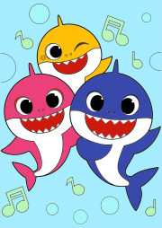 匿名 根据《Baby Shark sings with friends》创作