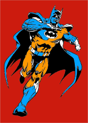 Free Batman drawing to print and color をぬった 匿名 さんの作品