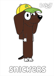 Creación de Anónimo a partir de Bluey Snickers
