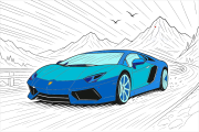 Creation by Anonymous from Lamborghini at full speed