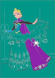 Werk von Anonym nach coloring-page-frozen-to-print-for-free