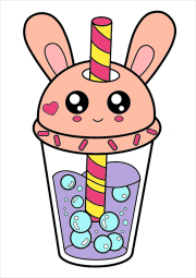 Kawaii Bubble Tea をぬった 匿名 さんの作品