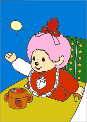 Kiki coloring page for kids をぬった 匿名 さんの作品
