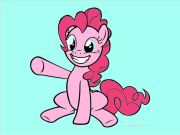 Free Little Pony drawing to download and color をぬった 匿名 さんの作品
