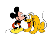 coloring-page-mickey-and-his-friends-free-to-color-for-children をぬった 匿名 さんの作品