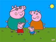 匿名 根据《Peppa Pig and her family》创作