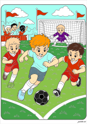 Friendly Match for Young Champions をぬった 匿名 さんの作品
