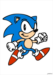 匿名 根据《Simple Sonic drawing》创作