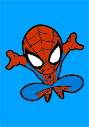 Werk von Anonym nach Spider-Man's jump (Chibi)