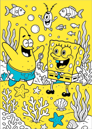 匿名 根据《Underwater adventure for Bob and his friend Patrick》创作