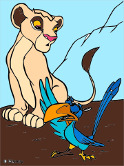 Werk von Anaiyah nach Simba with Zazu