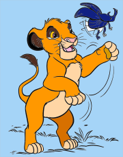 Werk von Anaiyah nach Simba the young Lion King