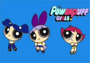 匿名 根据《Simple The Powerpuff Girls printable coloring page》创作