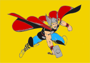 匿名 根据《Thor, comic book style》创作